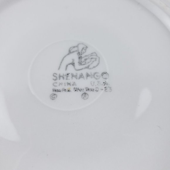 The Roosevelt Hotel Bread Plate Shenango China Vintage New Orleans USA - Picture 9 of 10